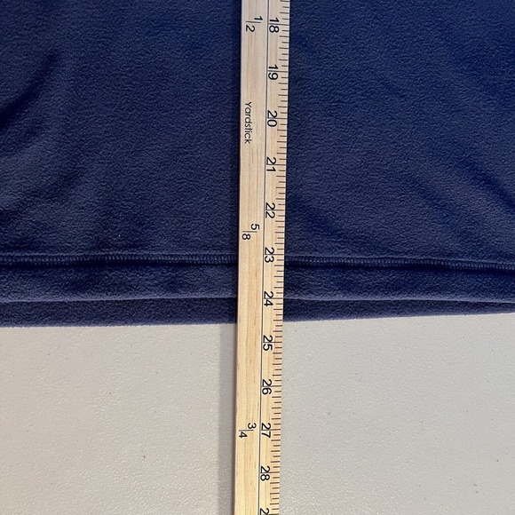 NWOT Patagonia Womens Micro D 1/4‎ Zip Fleece Pullover Navy Size Medium *Logo* - Picture 8 of 8